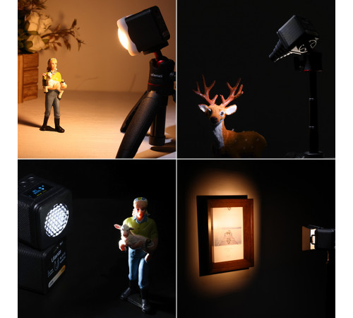 Відеосвітло Ulanzi L2 Bi-color COB Vedio Light, IP6, 5W, Black (3051) (3051)