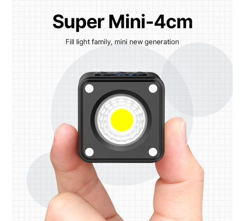 Відеосвітло Ulanzi L2 Bi-color COB Vedio Light, IP6, 5W, Black (3051) (3051)