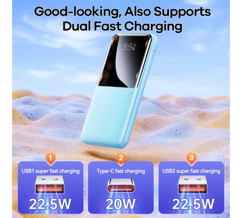 УМБ Power Bank Remax RPP-622 Cynlle Series 10000mAh PD20W+QC22.5W