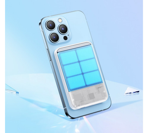 УМБ Power Bank Remax RPP-65 Usion Series Magnetic 10000mAh PD20W з бездротовою зарядкою