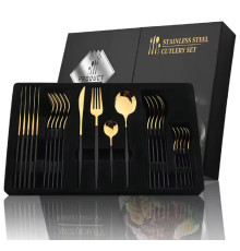 Столові прилади нержавіюча сталь, 24 шт knife  fork  5326 (12)