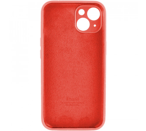 Чохол для смартфона Silicone Full Case AA Camera Protect for Apple iPhone 14 18,Peach (FullAAi14-18)