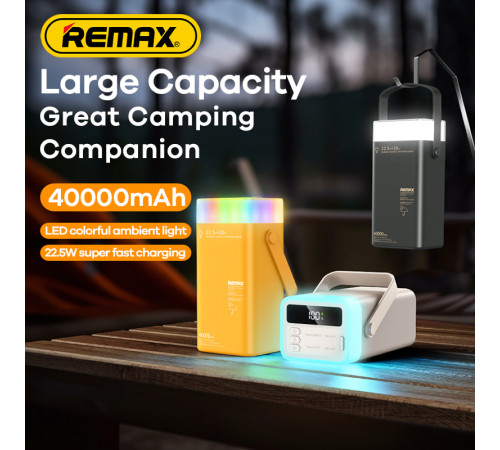 УМБ Power Bank Remax RPP-596 Fluorite Series 40000mAh PD20W+QC22.5W