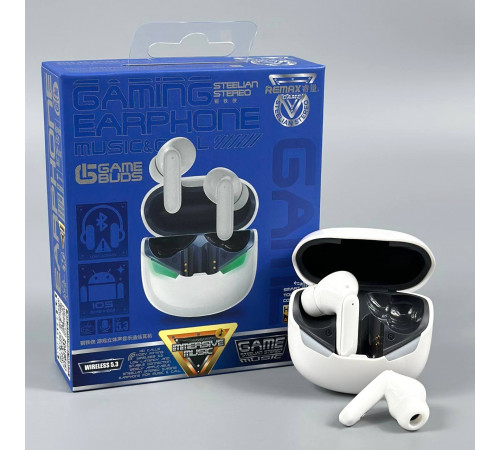 Бездротові навушники Remax GameBuds G1 Steelian Series Stereo Gaming