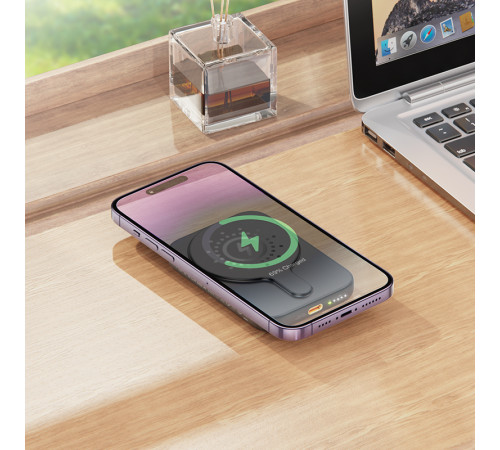 УМБ Power Bank Hoco J117 Esteem 5000mAh PD20W+QC3.0 з бездротовою зарядкою