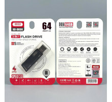 USB флеш XO DK06 64Gb 3in1 USB3.0+Lightning+Micro Швидкісна