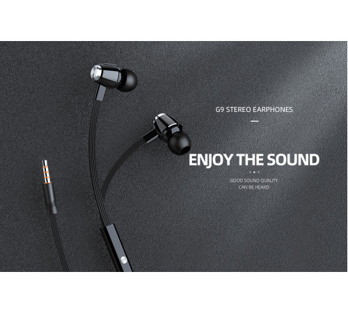 Навушники Celebrat G9 3.5mm 1.2m