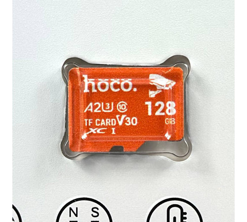 Карта пам'яті Hoco 128Gb 10 Class U-3 Ultra-high-speed (без адаптера)