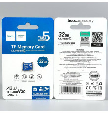 Карта пам'яті Hoco 32Gb 10 Class U-3 Ultra-high-speed (без адаптера)