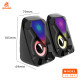 Колонка комп'ютерна JEQANG JS-701 RGB (11,0*8,0*6,0 см)