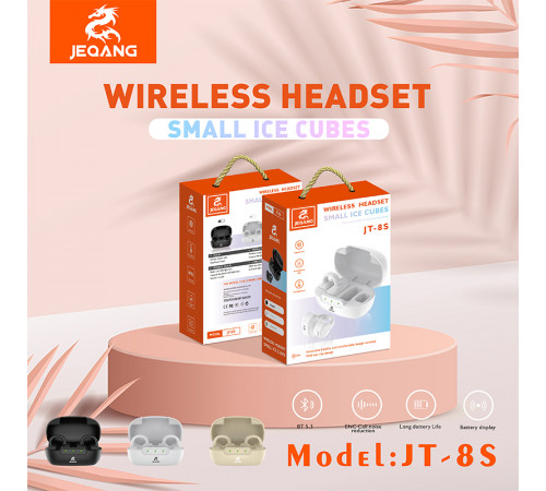 Бездротові навушники JEQANG JT-8S