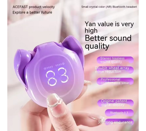 Бездротові навушники AceFast T9 Crystal