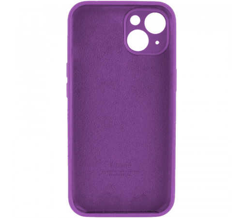Чохол для смартфона Silicone Full Case AA Camera Protect for Apple iPhone 15 19,Purple (FullAAi15-19)