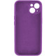 Чохол для смартфона Silicone Full Case AA Camera Protect for Apple iPhone 15 19,Purple (FullAAi15-19)
