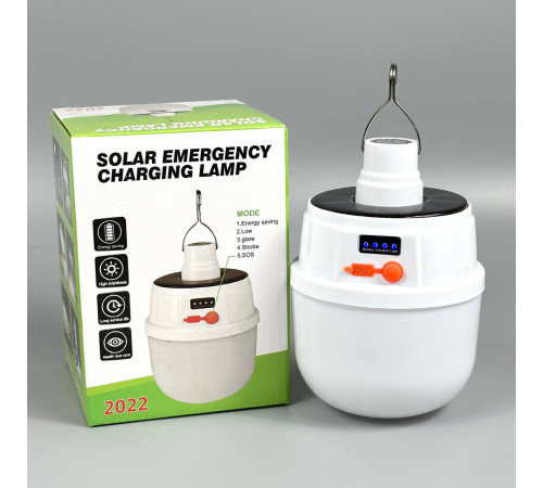 Лампа для кемпінгу BL-2022 + Solar panel (вбуд. акум.) 14,5*10,3см