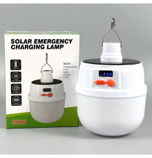 Лампа для кемпінгу BL-2025 + Solar panel (вбуд. акум.) 14,2*11,2см