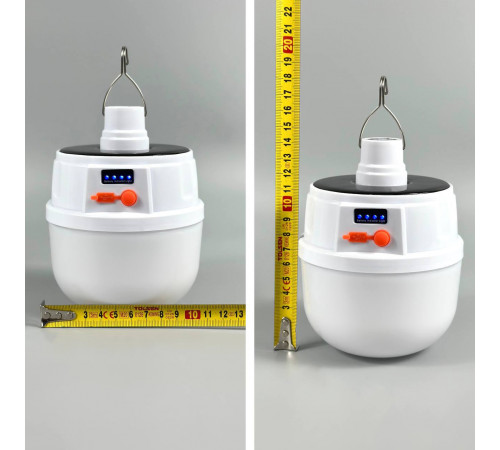 Лампа для кемпінгу BL-2025 + Solar panel (вбуд. акум.) 14,2*11,2см