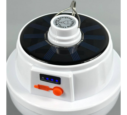 Лампа для кемпінгу BL-2026 + Solar panel (вбуд. акум.) 11,3*13,0см