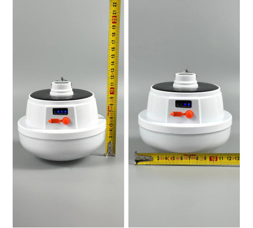 Лампа для кемпінгу BL-2026 + Solar panel (вбуд. акум.) 11,3*13,0см