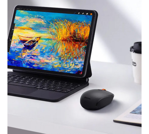 Маніпулятор миша бездротова Baseus F01A Wireless Mouse Frosted Gray (B01055502833-00)