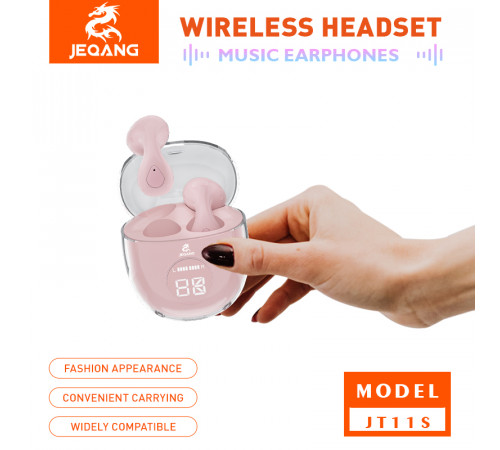 Бездротові навушники JEQANG JT-11S