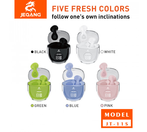 Бездротові навушники JEQANG JT-11S