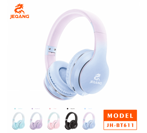 Навушники JEQANG JH-BT611 Can TF+FM