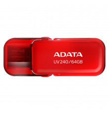 Флеш-накопичувач ADATA USB 2.0 AUV 240 64Gb Red (AUV240-64G-RRD)