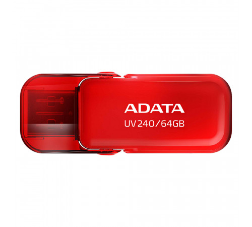 Флеш-накопичувач ADATA USB 2.0 AUV 240 64Gb Red (AUV240-64G-RRD)
