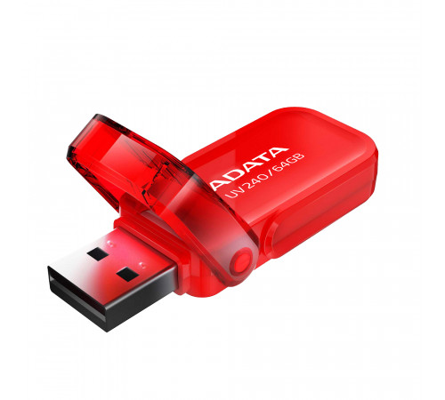 Флеш-накопичувач ADATA USB 2.0 AUV 240 64Gb Red (AUV240-64G-RRD)
