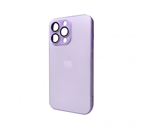 Чохол для смартфона AG Glass Matt Frame Color Logo for Apple iPhone 11 Pro Max Light Purple (AGMattFrameiP11PMLPurple)