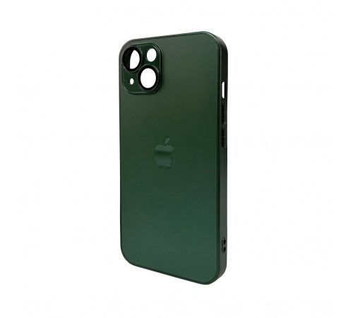 Чохол для смартфона AG Glass Matt Frame Color Logo for Apple iPhone 12 Cangling Green (AGMattFrameiP12Green)