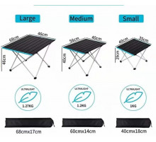 СТОЛ  турестический  складной    Унивесальный   LARGE  40-35*29    10485-5   (10)     (10)