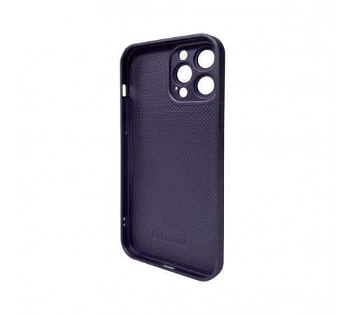 Чохол для смартфона AG Glass Matt Frame Color Logo for Apple iPhone 12 Pro Max Deep Purple (AGMattFrameiP12PMPurple)
