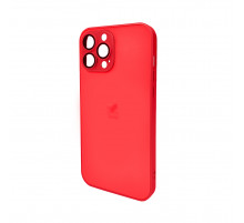 Чохол для смартфона AG Glass Matt Frame Color Logo for Apple iPhone 13 Pro Max Coke Red (AGMattFrameiP13PMRed)