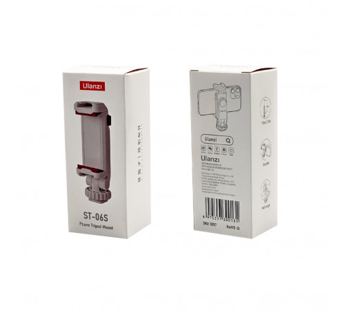 Тримач для телефону Ulanzi Vijim Plastic Cell Phone Holder White(UV-3057 ST-06S) (3057)