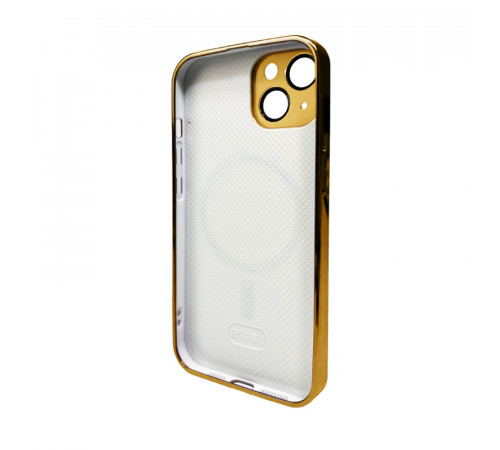 Чохол для смартфона AG Glass Sapphire Frame MagSafe Logo for Apple iPhone 14 Gold (AGSappiFRP14Gold)
