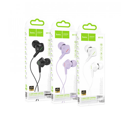 Навушники Hoco M113 Landy universal 3.5mm