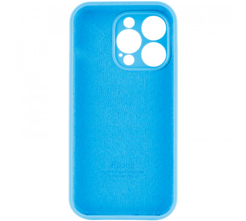 Чохол для смартфона Silicone Full Case AA Camera Protect for Apple iPhone 15 Pro Max 44,Light Blue (FullAAi15PM-44)