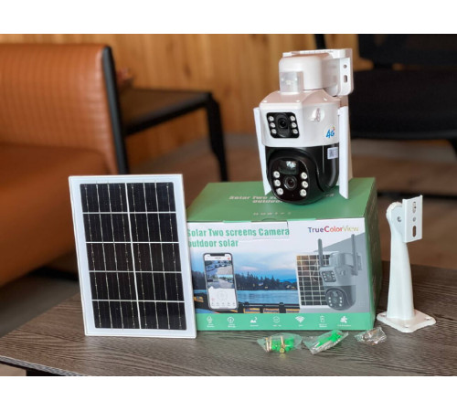 360 Камера v380  (V-36-G)  (TP15)pro 4 mp ВАЙ ФАЙ   27--51 + солнечная панель   (12)