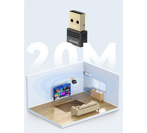 Bluetooth адаптер Usams US-ZB285