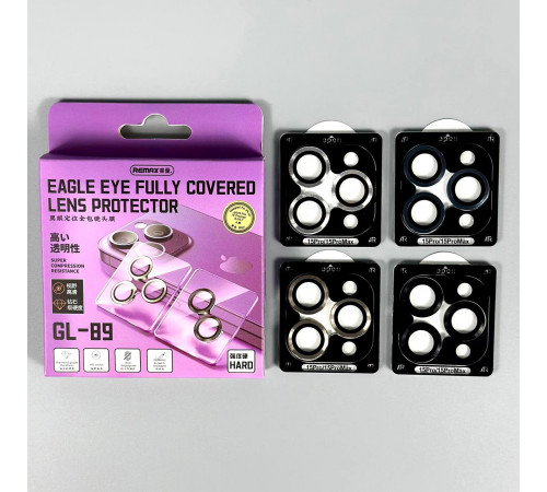 Захисне скло на камеру Remax GL-89 Eagle Eye Fully Covered Lens iPhone 15 Pro-15 Pro Max