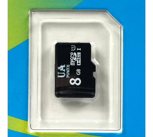 Карта пам'яті UA POWER 8Gb Class 10 (без адаптера)