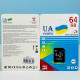 Карта пам'яті UA POWER 64Gb U-3 Ultra high speed Class 10 (з адаптером SD)
