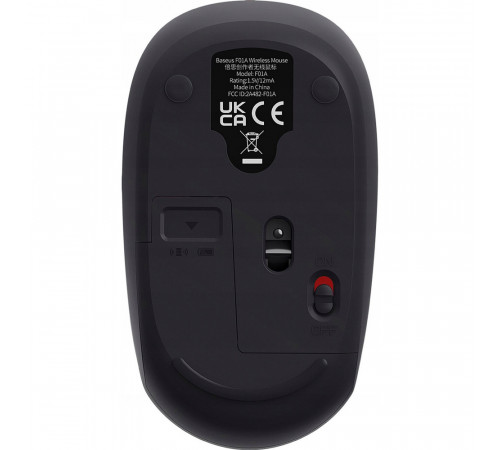 Маніпулятор миша бездротова Baseus F01B Tri-Mode Wireless Mouse Frosted Gray (B01055503833-00)