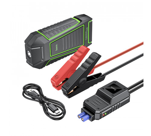 Автомобільний пуско-зарядний пристрій HOCO QS1 Spring car emergency start-up power bank(10000mAh) (6942007611435)