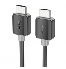 Кабель HOCO US08 HDTV 2.0 male-to-male 4K HD data cable(L=2M) Black (6931474799395)