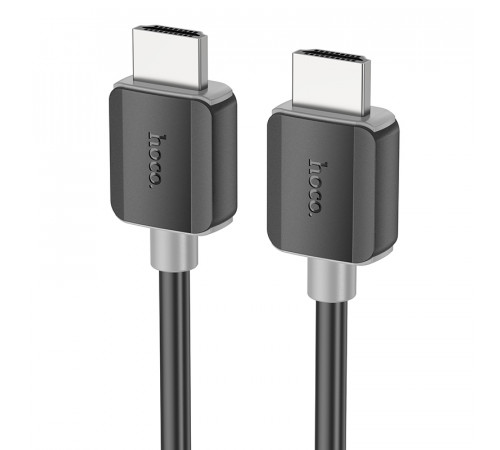 Кабель HOCO US08 HDTV 2.0 male-to-male 4K HD data cable(L=2M) Black (6931474799395)