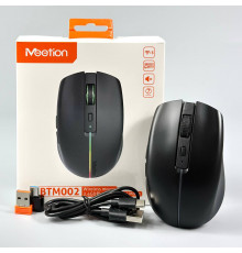 Мишка бездротова Meetion BTM002 RGB 6keys, Type-C (Connector: Bluetooth+2.4G USB)