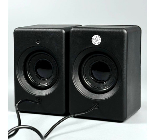 Колонка комп'ютерна Jedel S-553 з RGB підсвічуванням (USB+3.5mm) (10,0*6,7*6,5 см)